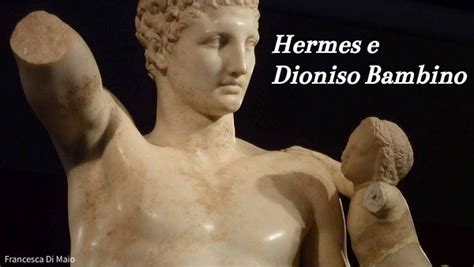 hermes con dioniso bambino analisi tecnica|Hermes con Dionisio Infante .